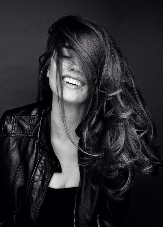 The look of joy …