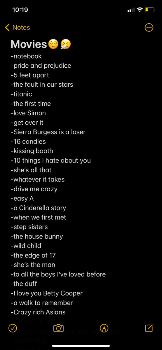 movies pt.1