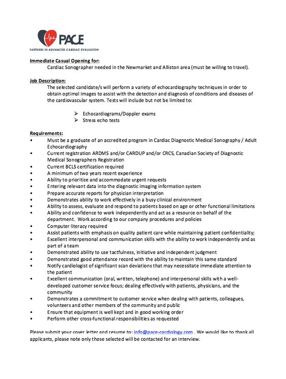Echocardiographer Job Description Resume - resumesdesign - resume job descriptions Echocardiographer Job Description Resume - resumesdesign - resume job descriptions