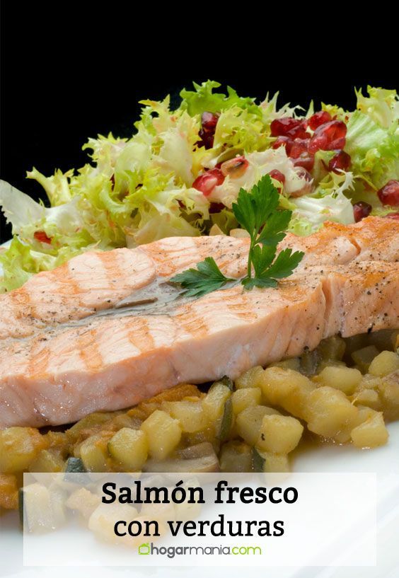 Receta De Salmón Fresco Con Verduras Karlos Arguiñano Receta Salmon Recetas Recetas De Salmon Fresco Verduras