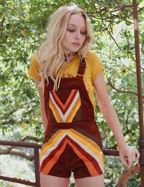 Sunshine Vegan Suede Overalls