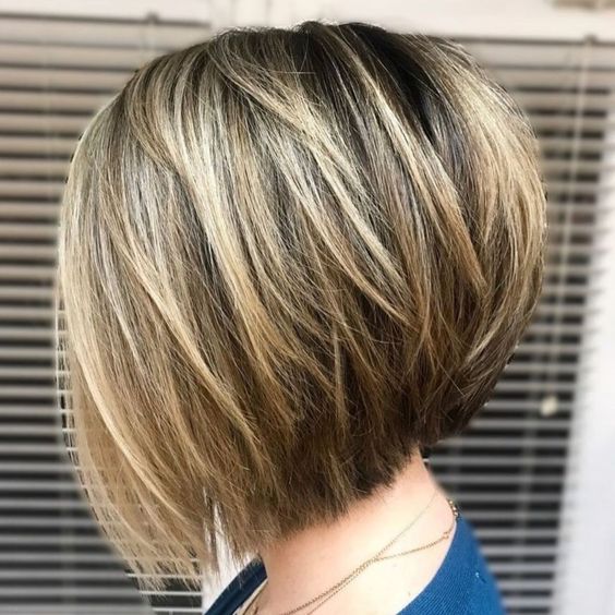 stacked bob