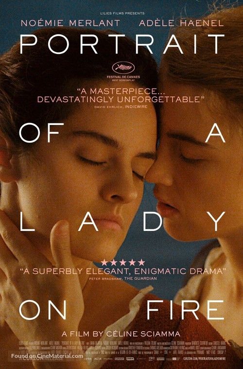 High Resolution British Movie Poster Image For Portrait De La Jeune Fille En Feu 2019 Photography Movies Film Poster Design Fire Movie