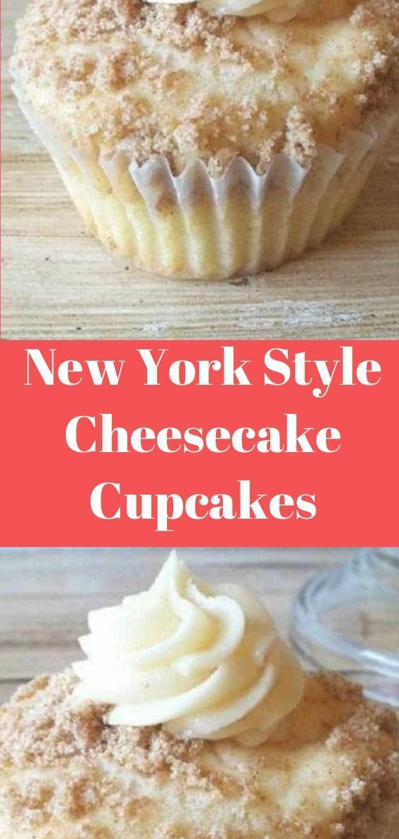 New York Style Cheesecake Cupcakes Cheesecake Cupcakes Cheesecake Recipes New York Style Cheesecake