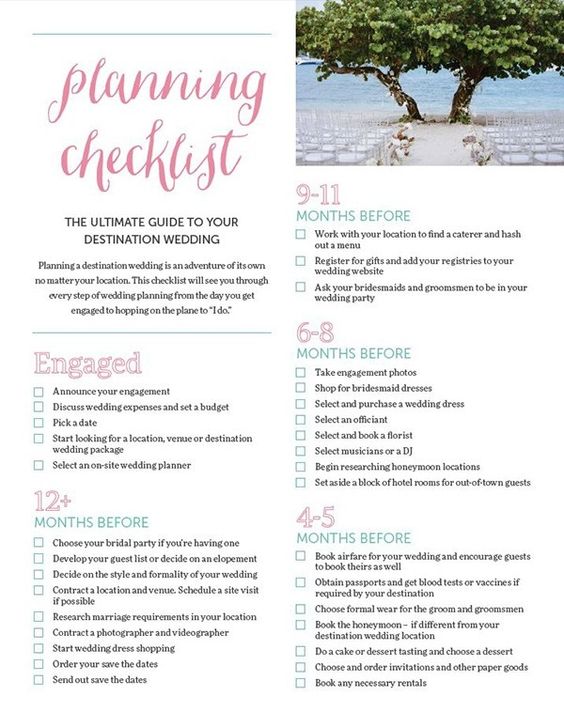 The Ultimate Destination Wedding Checklist Playa - wedding contract The Ultimate Destination Wedding Checklist Playa - wedding contract