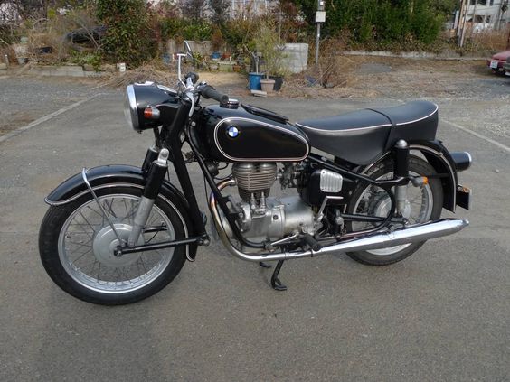bmw r26 (1955~1960) ohv245cc 6vバッテリー点火 4段リターン 実働 外装中 売り切り_画像1 2018 post 332691