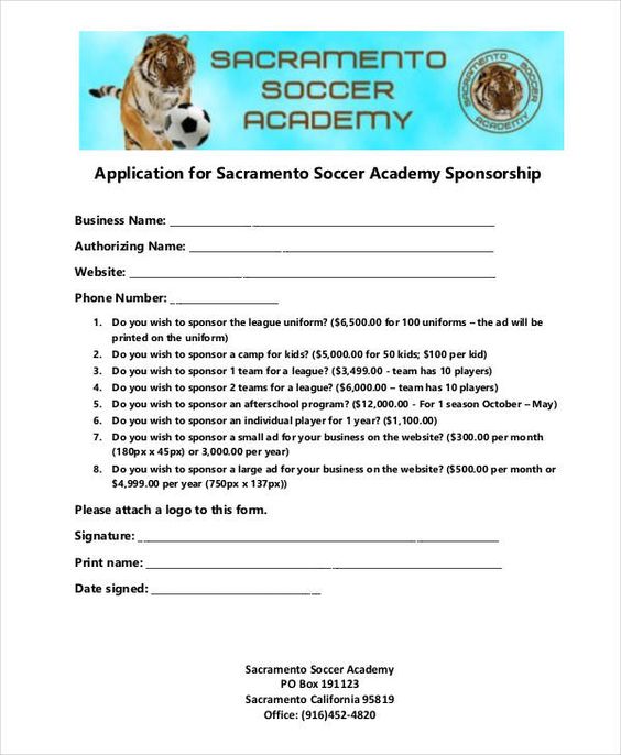 8+ Sponsorship Application Templates u2013 Free Sample, Example - athlete sponsorship contract template 8+ Sponsorship Application Templates u2013 Free Sample, Example - athlete sponsorship contract template