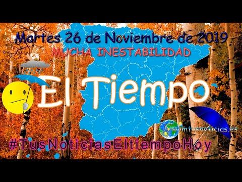 Jmtusnoticias Tusnoticiaseltiempohoy Aemet Mucha Inestabilidad 13 De Noviembre Diciembre 17 De Noviembre