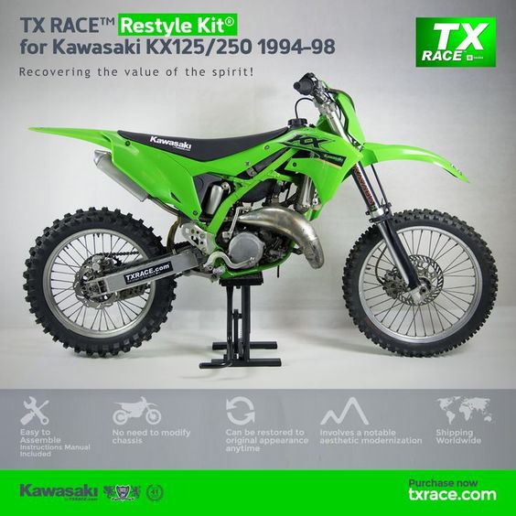 TX RACE™ Restyle Kit® for Kawasaki KX125/250 1994-1998