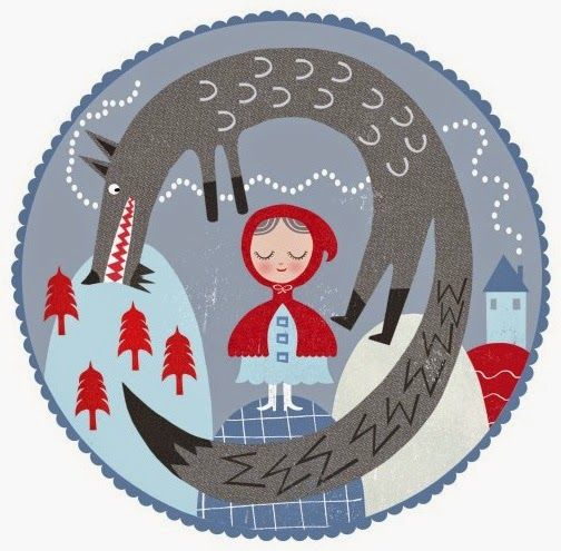 Cuentos Cuentos Clasicos Caperucita Roja Hermanos Grimm Red Riding Hood Art Little Red Ridding Hood Red Riding Hood