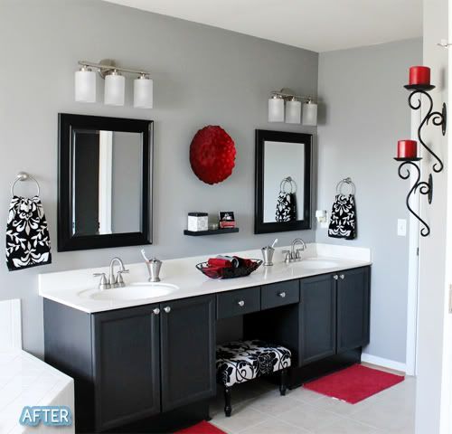 Best 25+ Red bathroom decor ideas on Pinterest | Grey bathroom ... Best 25+ Red bathroom decor ideas on Pinterest | Grey bathroom ...