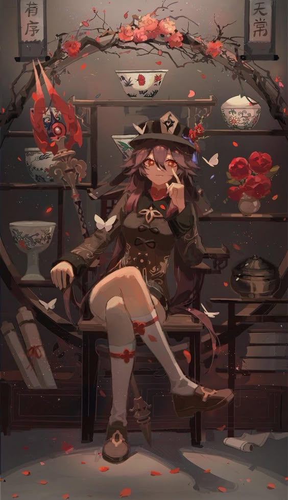 Girl Boss Hutao !! : Genshin_Impact