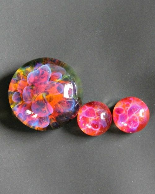 Lampwork cabochon