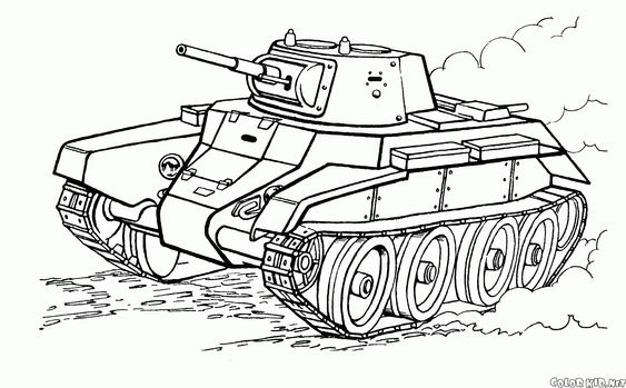 World Of Tanks Coloring Pages Ausmalbilder Malvorlagen Panzer