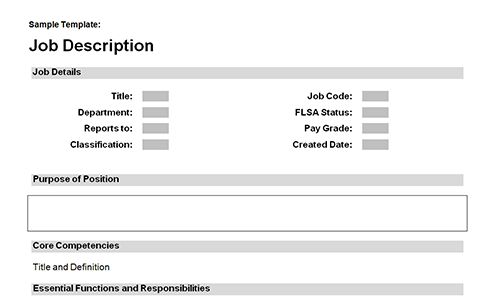 Job description templates download Download toolkit BUSINESS - job description templates Job description templates download Download toolkit BUSINESS - job description templates