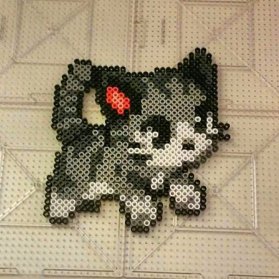 Cat Perler Beads By Thevendelo Perler Beads Perler Bead Art Perler Beads Designs Cat Perler Beads By Thevendelo Perler Beads Perler Bead Art Perler Beads Designs