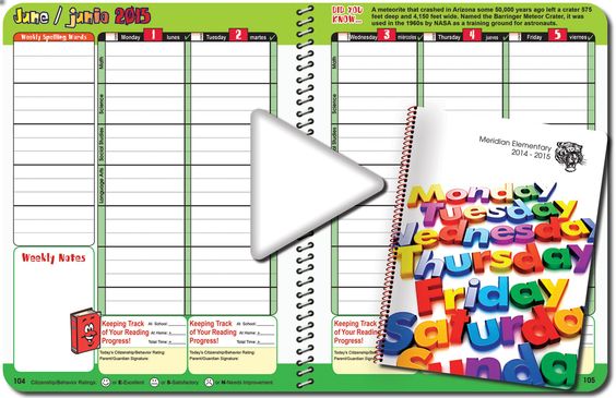 Meridian Student Planner Samples Sample Planners Pinterest - sample student agenda Meridian Student Planner Samples Sample Planners Pinterest - sample student agenda