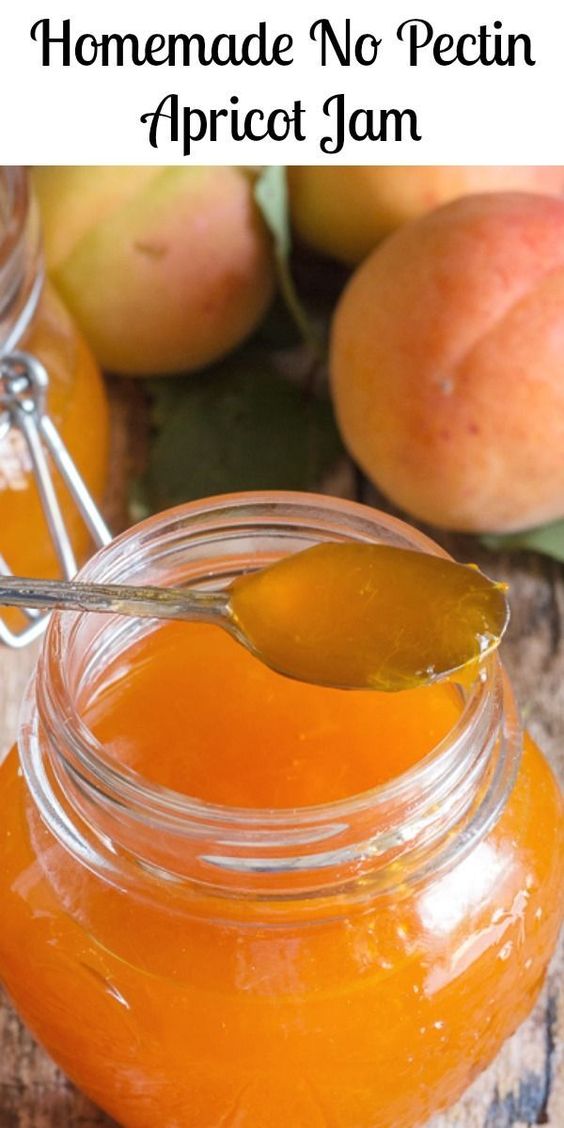 Homemade No Pectin Apricot Jam