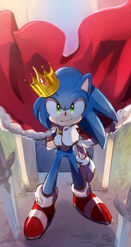Hail The King Sonic The Hedgehog Sonic Sonic And Shadow
