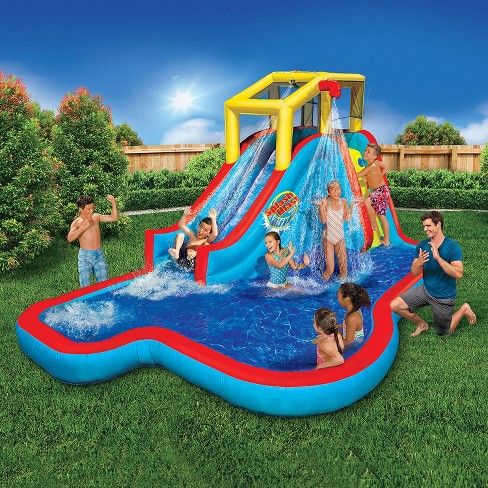 Target Expect More Pay Less Water Slides Inflatable Water Slide Backyard Water Parks