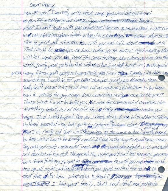 Love letter from a 14-year-old to his girlfriend away at camp - samples of love letters to boyfriend Love letter from a 14-year-old to his girlfriend away at camp - samples of love letters to boyfriend