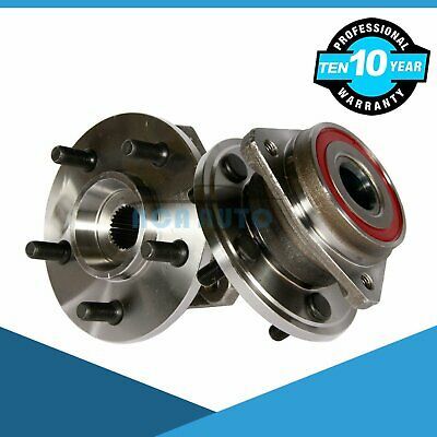 Axles 1995-1999 Chevy GMC K1500 Pads FRONT Brake Rotors Wheel Bearings