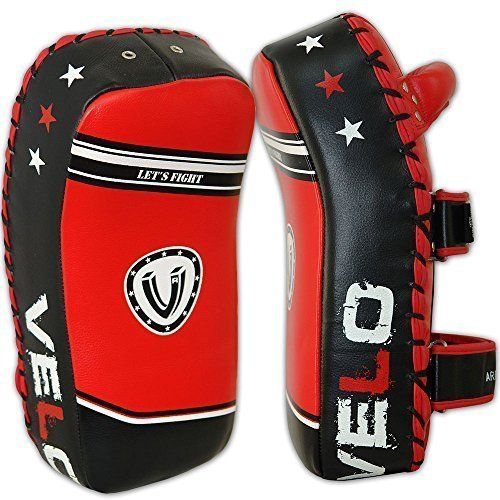 Kick Boxing Strike Shield Arm Pad MMA Focus Muay Thai Punch Kicking Target Mitts