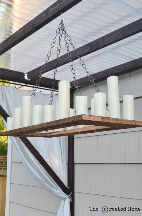 10 Diy Wireless Outdoor Chandelier Just Like Restoration Hardware By The Creative Home F Farmhouse Lighting Design 10 Diy Wireless Outdoor Chandelier Just, Making A Rustic Outdoor Chandelier Diy