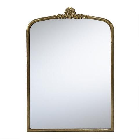 Brass Vintage Style Vanity Mirror Vintage Style Mirror Floral Mirror Target Mirrors