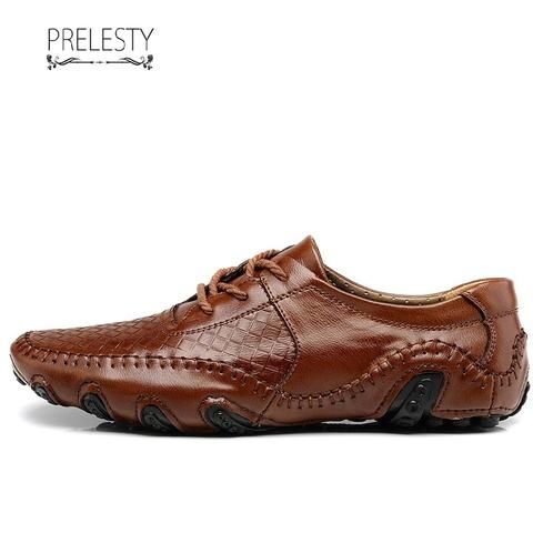 Daniel Mens Leather Comfort Driving Car Soft Loafers Casual Shoes