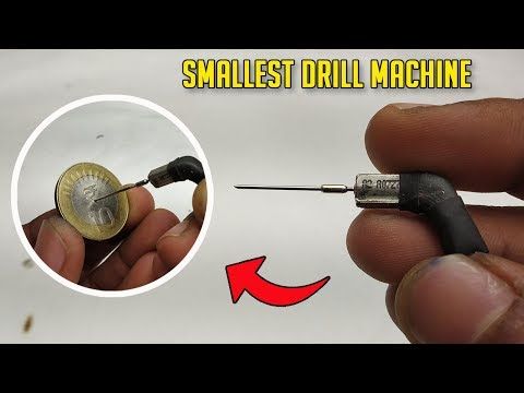 Worlds smallest drill bit ideas