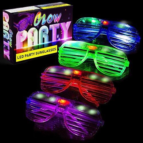 Light Up Glasses Glow in the Dark Party Supplies for Kids Adult Birthd –  Lasercutwraps Shop