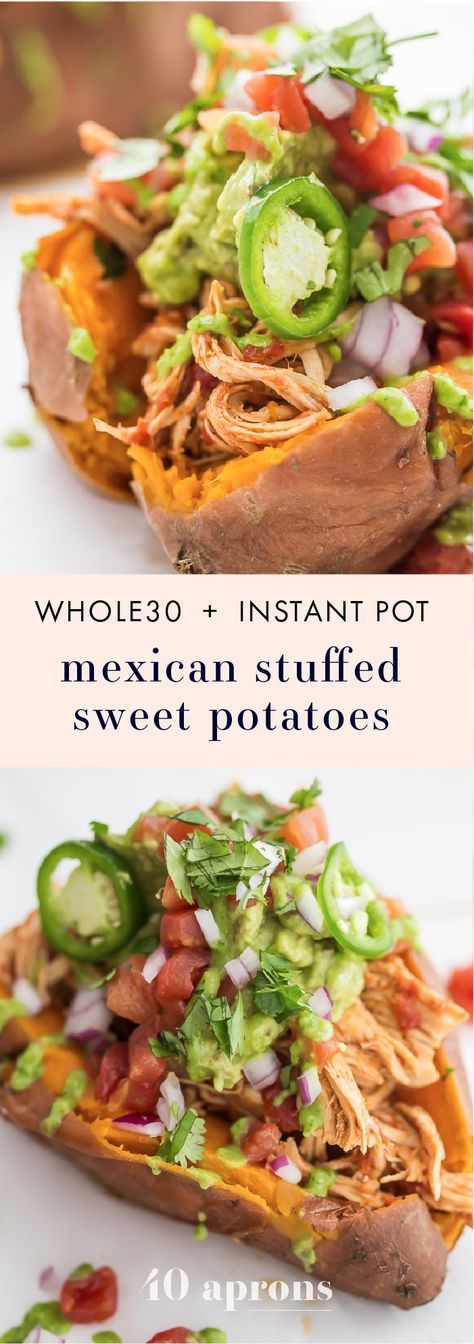 Mexican Stuffed Sweet Potatoes