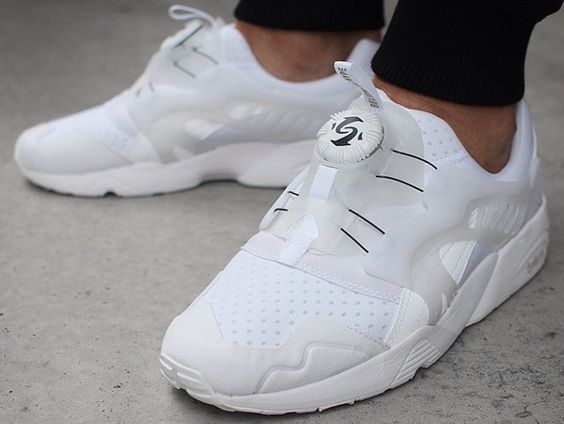 puma disc blanche et noir puma disc blanche et noir