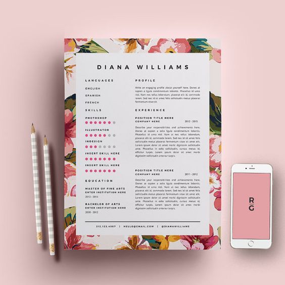 Creative Resume Template Editable in MS Word and Pages Creative - resume template editable Creative Resume Template Editable in MS Word and Pages Creative - resume template editable