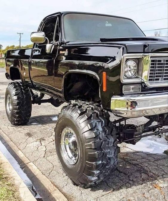 square body Chevy truck