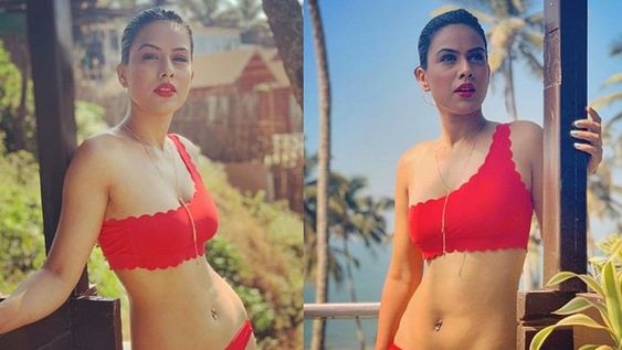 Naagin 4’s Nia Sharma\'s HOT Red Bikini Avatar | IWMBuzz