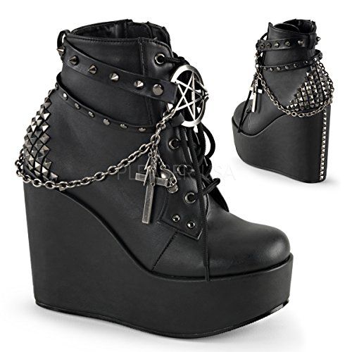 Demonia Damen Vegan Wedge Booties Poison-101 schwarz Gr.36 Higher-Heels http://www.amazon.de/dp/B018ISLW52/ref=cm_sw_r_pi_dp_CslVwb14GYBJ1