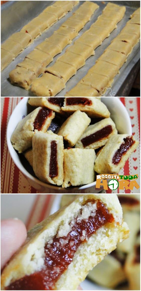 Biscoito Tipo Goiabinha #BiscoitoTipoGoiabinha #BiscoitodeGoiabinha #Receitatodahora