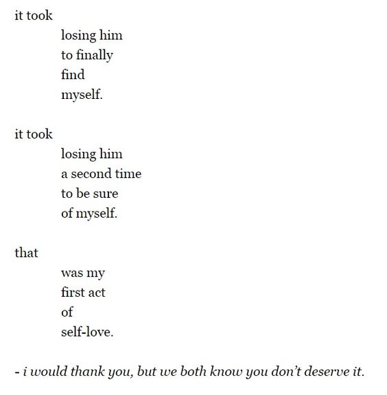 The Princess saves herself in this one - Amanda Lovelace