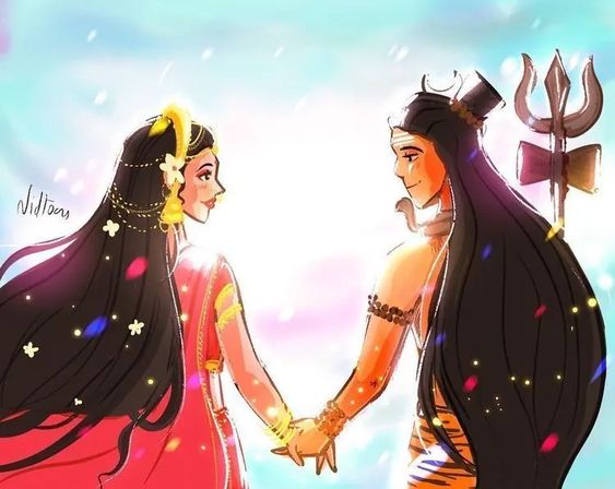 Shiv Sati Love Images Quotes - Durga Image