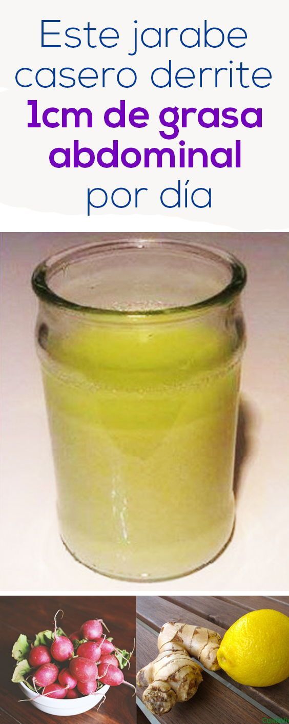 Recetas para adelgazar rapido el abdomen