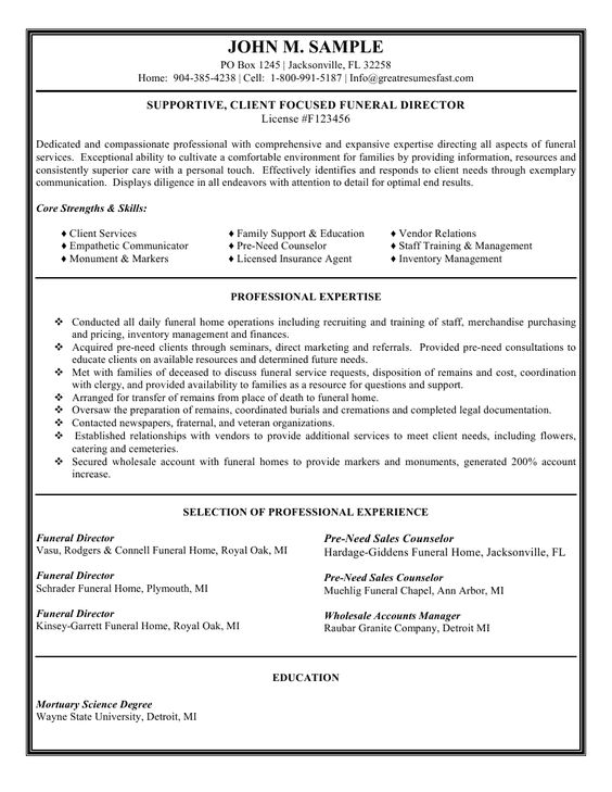 Funeral Director Resume Sales Executive Resume Sample Job - executive chef resume pdf Funeral Director Resume Sales Executive Resume Sample Job - executive chef resume pdf