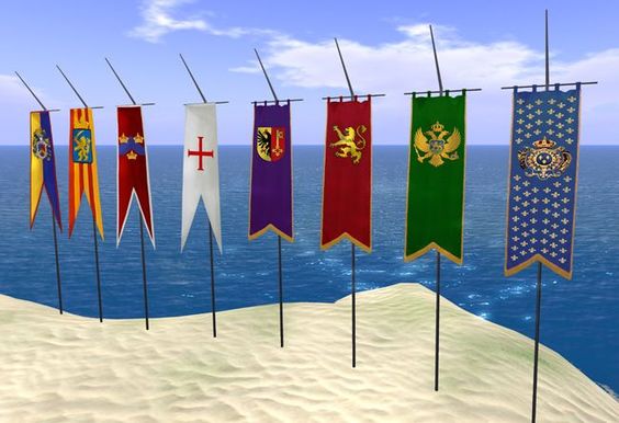 Check out this Second Life Marketplace Item! | Medieval banner, Medieval party, Medieval