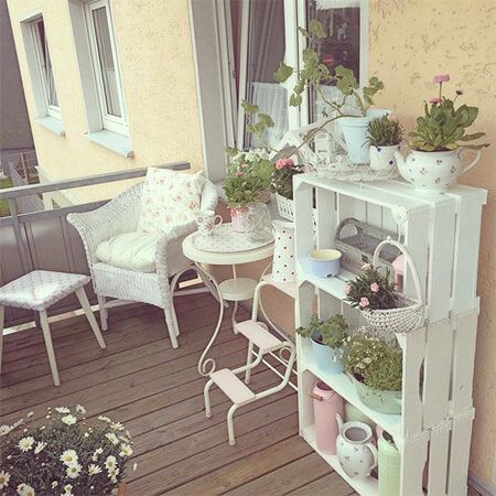 Jouw Balkon Inrichten 8 Voorbeelden Kleines Balkon Dekor Shabby Chic Badezimmer Balkon Dekor