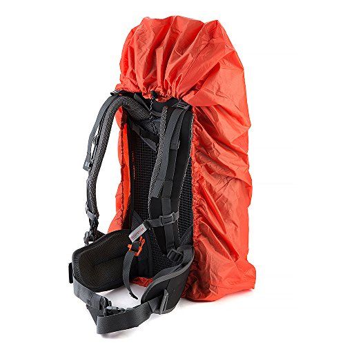 20-60L Waterproof Dust Rain Poncho Backpack Covers Travel Camping Hiking Bags