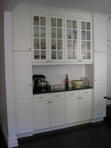 just the coffee bar, though ours will be about half that size I think kitchen coffee bar