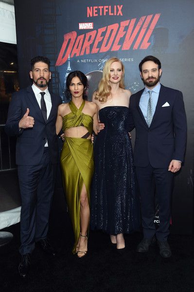 Elodie Yung Photos - (L-R) Actors Jon Bernthal, Elodie Yung, Deborah Ann Woll, and Charlie Cox attend the "Daredevil" Season 2 Premiere at AMC Loews Lincoln Square 13 theater on March 10, 2016 in New York City. - Elodie Yung Photos - 76 of 299