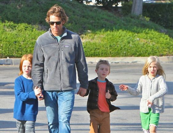 Danny Moder with his and Julia Robertu0027s kids Hazzel, Finn and - moder Danny Moder with his and Julia Robertu0027s kids Hazzel, Finn and - moder
