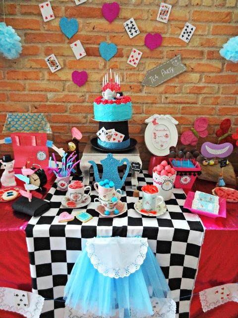 Ideas Para Fiesta Temática Alicia En El País De Las Maravillas País De Las Maravillas Fiesta Del País De Las Maravillas Fiestas Temáticas